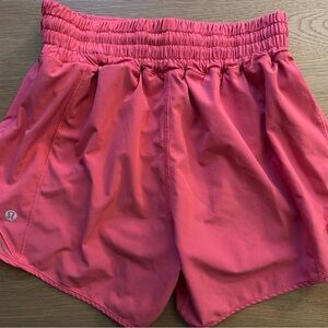 Lululemon athletica Women's Glaze Pink Athletic Shorts